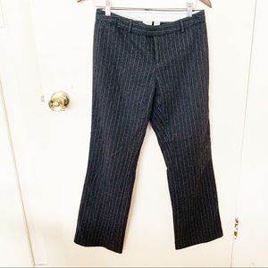 🎁 5/$25 Old Navy collection stretch pin stripe Wool blend dress pants size 4